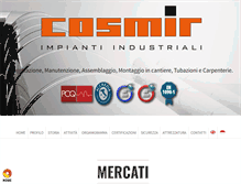 Tablet Screenshot of cosmir.eu